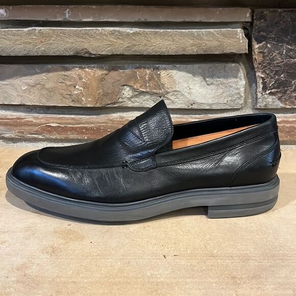 Donald J Pliner Edwyn Black Leather Loafer main image 4